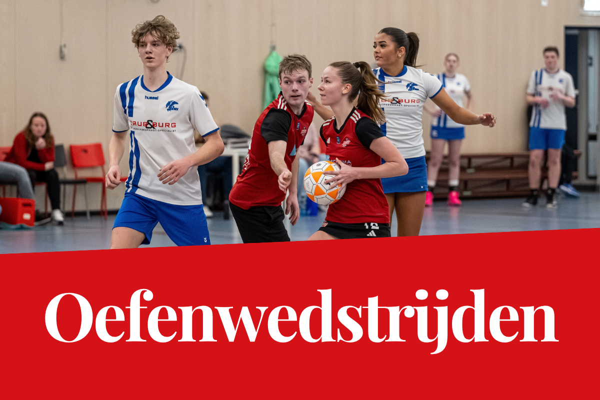 Oefenwedstrijden jeugd - zaal 2026