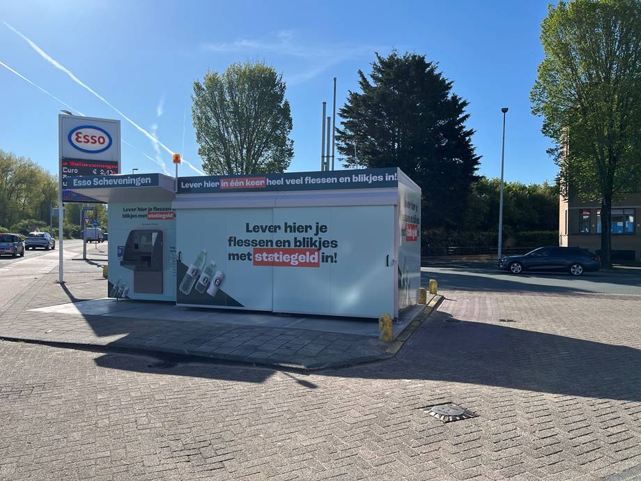 Doneer je statiegeld aan KVS bij Esso Scheveningen