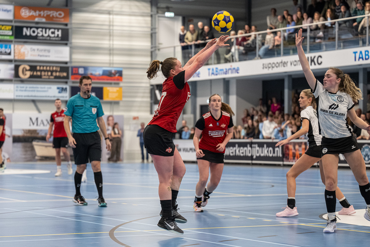 KVS/Groeneveld Keukens grijpt na sterke wedstrijd tegen HKC net mis