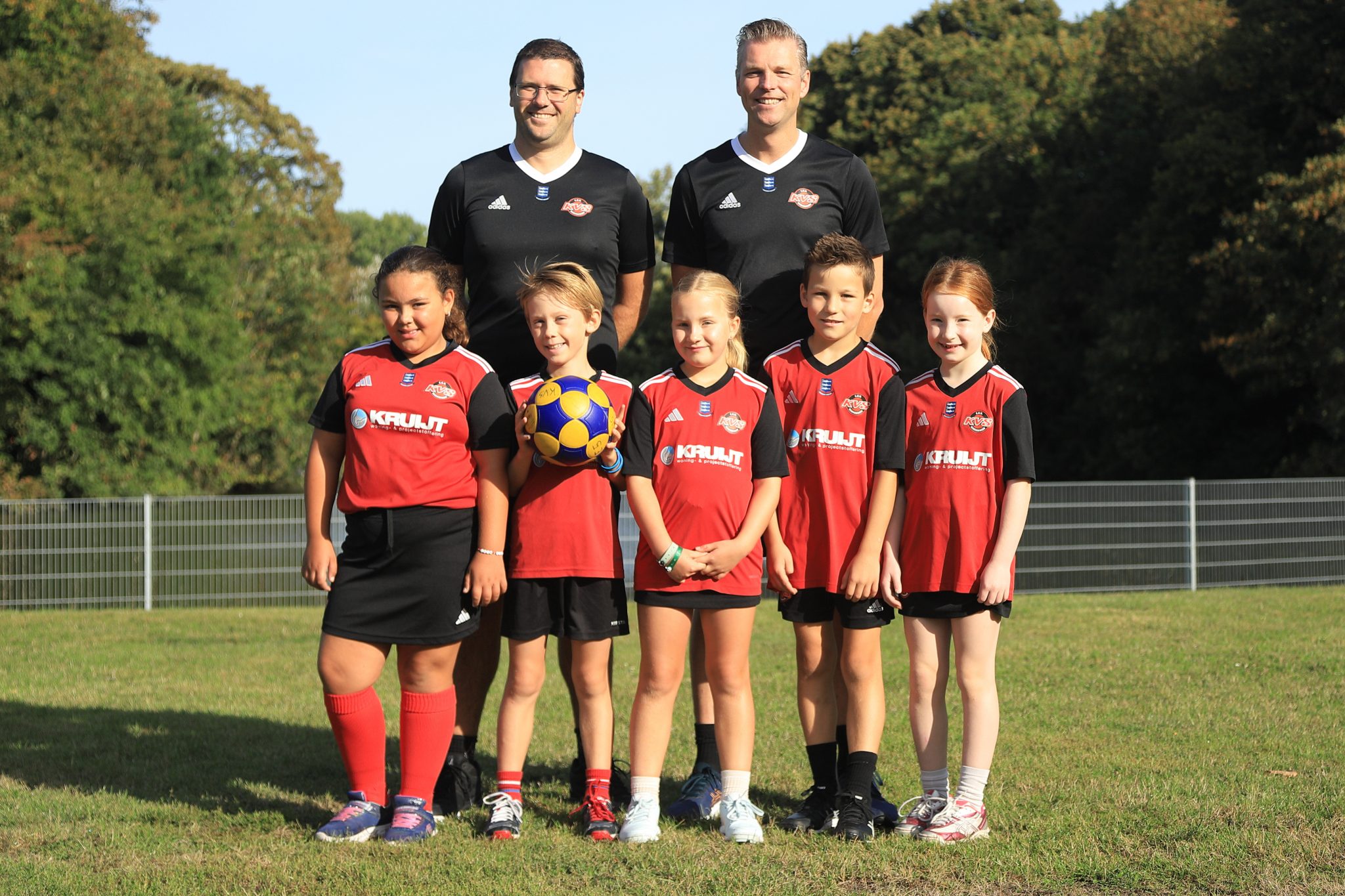 Herkansing op zaterdag 13-9-2025 voor het maken van een teamfoto