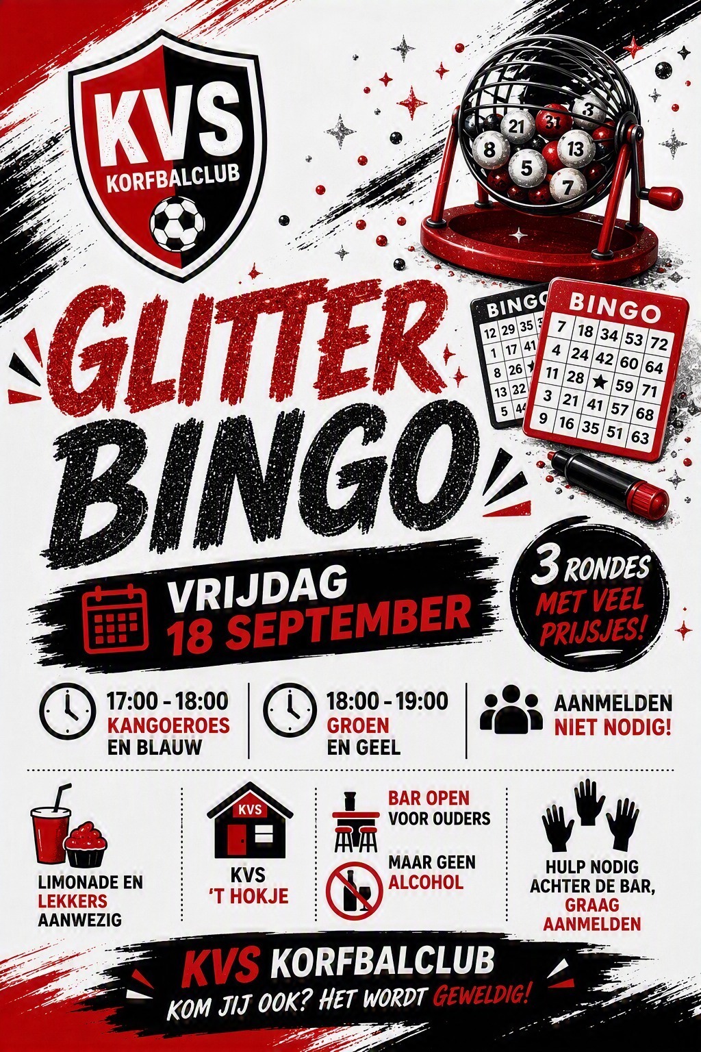 Glitter bingo!