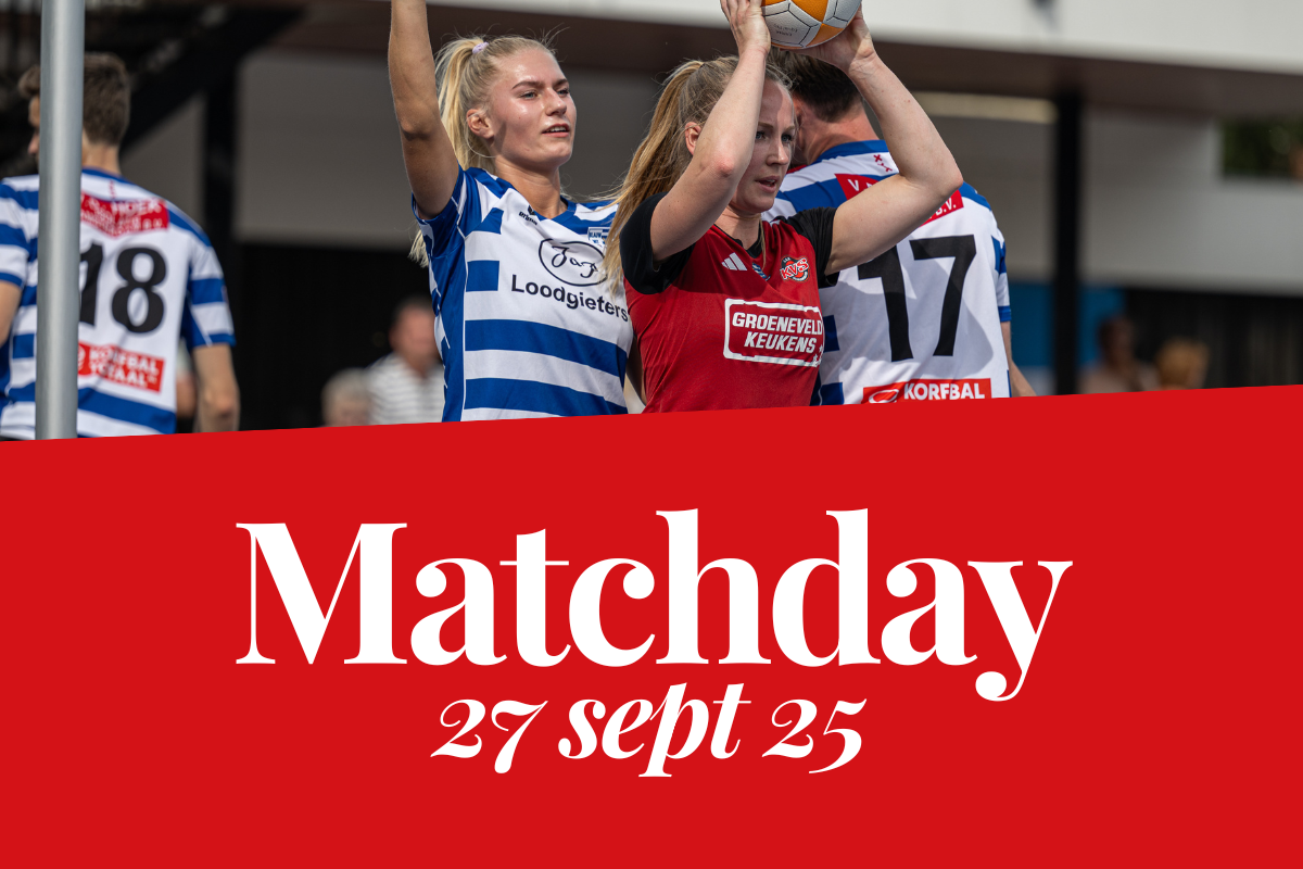 Matchday: KVS/Groeneveld Keukens - Blauw-Wit