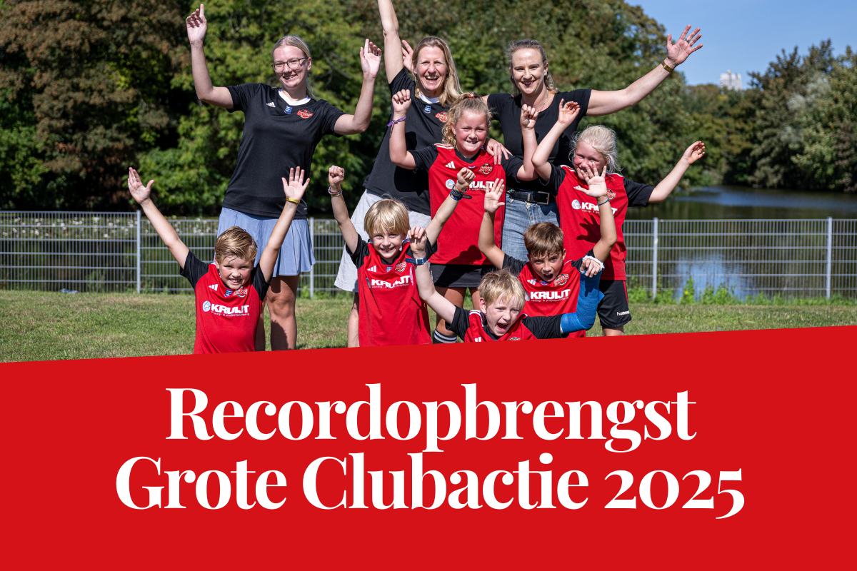 Recordopbrengst Grote Clubactie 2025