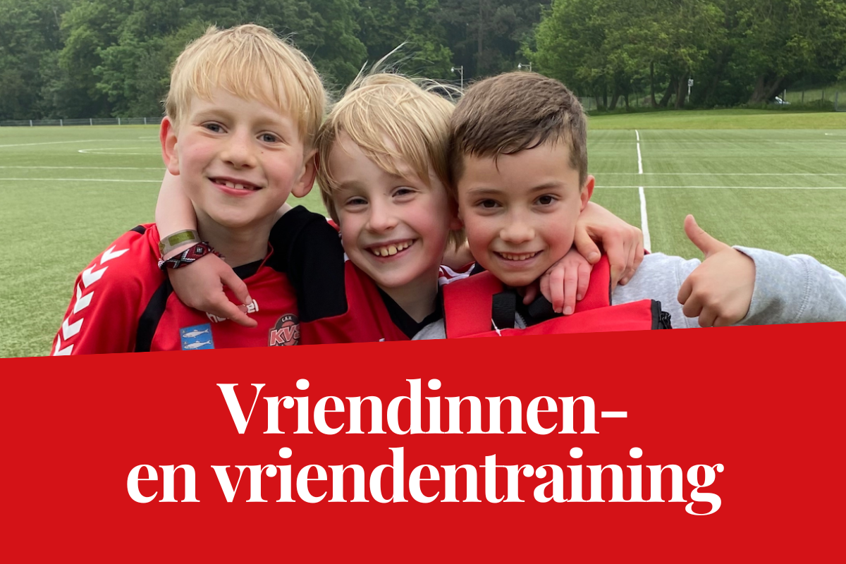 Vrienden- vriendinnentraining J19 en J20