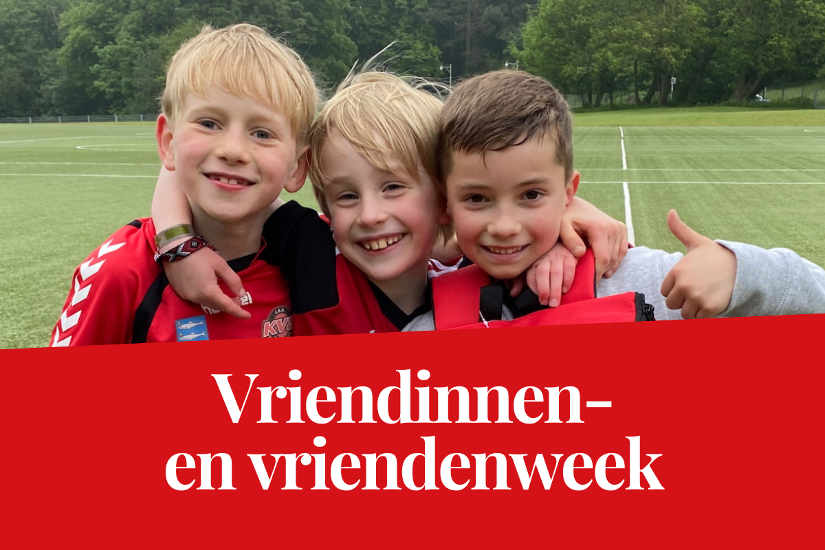 Vriendinnen- en vriendenweek groen en blauw